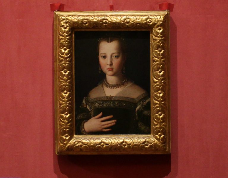 ブロンズィーノ 《マリア・ディ・コジモ1世・デ・メディチの肖像》 1550-1551年　ウフィツィ美術館（彫刻絵画美術館）