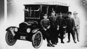1919年にヤマト運輸は銀座でトラック4台を保有するトラック運送会社としてスタートした。