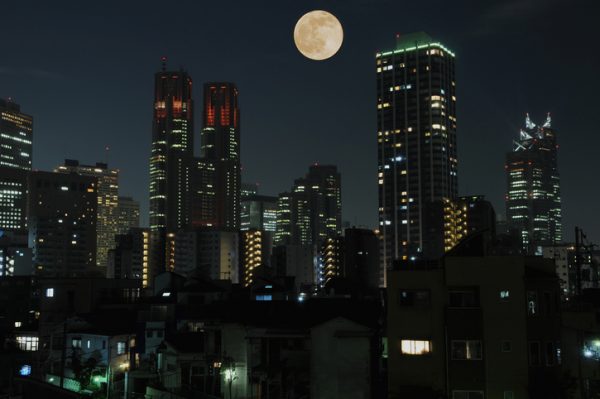 Full Moon Over Tokyo