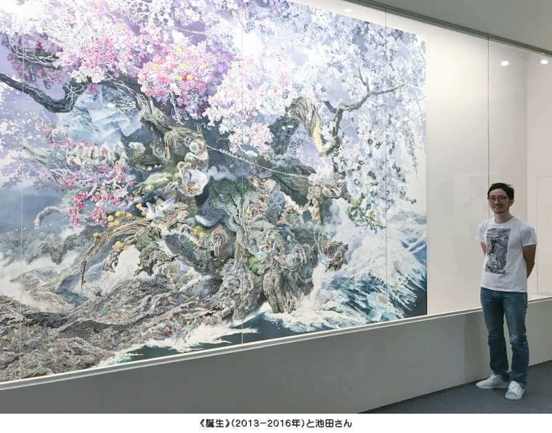 細かっ 池田学展 でオドロキの超細密画を見てきた Anew マガジンハウス