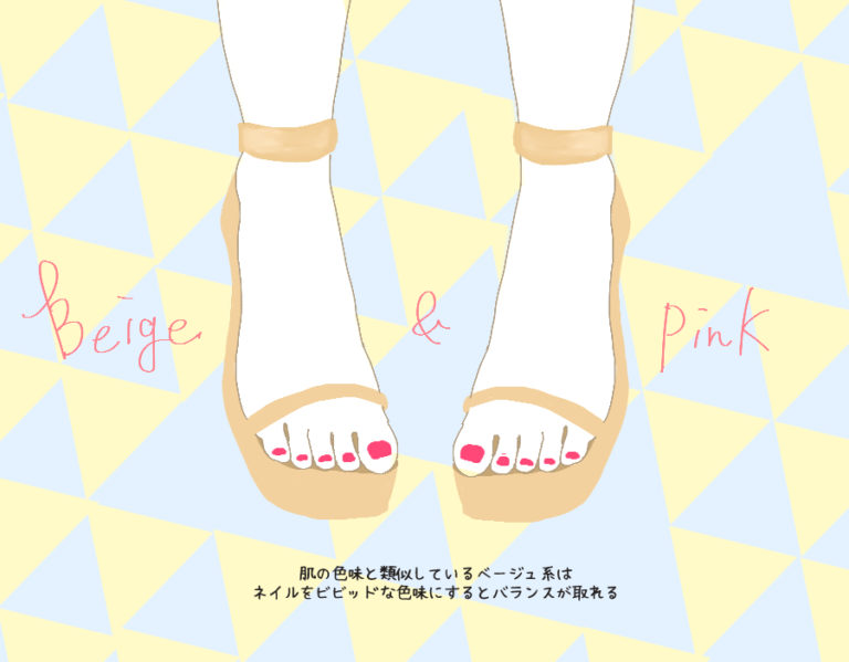 サンダルペディキュア1