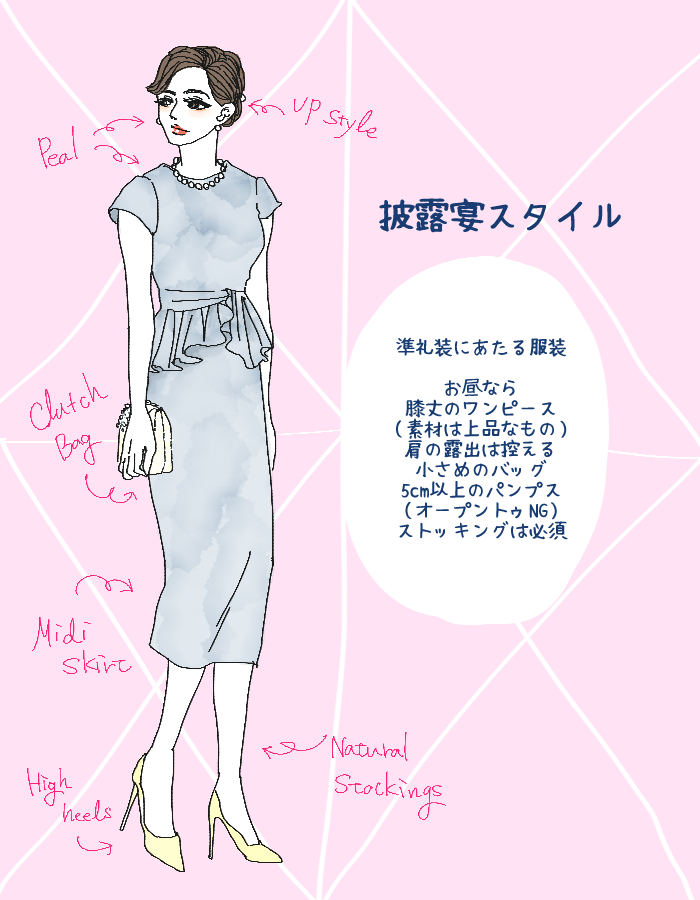 お呼ばれ服1