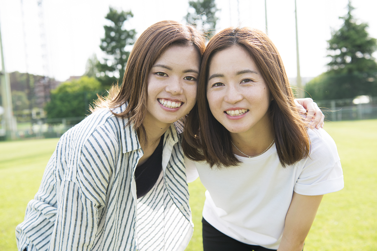 なでしこ 長谷川唯と清水梨紗の本音 かわいいと言われるのは Ananweb Fifa 女子ワールドカップ フランス 19 ｄメニューニュース Nttドコモ