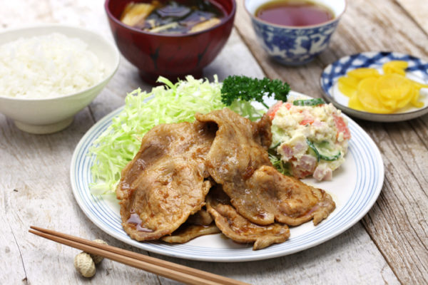 shogayaki, japanese ginger pork