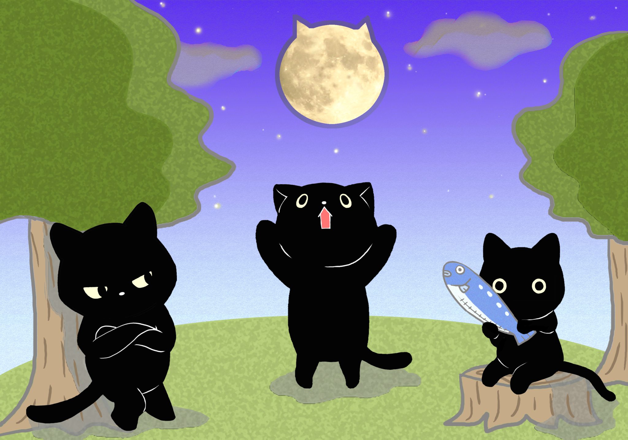 猫さま　占い　心理テスト　黒猫
