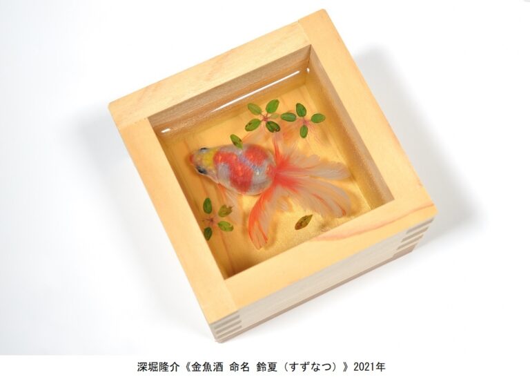 衝撃レベルの美しさ 日本が誇る金魚絵師 深堀隆介の超絶技巧アートが上野に集結 Anew マガジンハウス