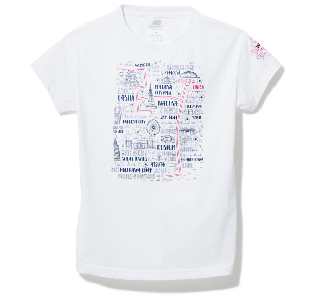 Nagoya Course Map Graphic Tee￥4,400