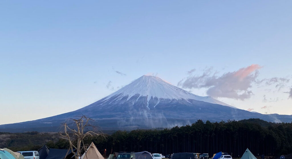 富士見ヶ丘オートキャンプ場 (朝方) 2