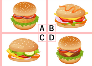 どのハンバーガーを食べたい？【心理テスト】答えでわかる「あなたの心の余裕度」