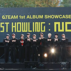 ＆TEAM、1st ALBUM『First Howling : NOW』リリース記念ショーケースで初のツアーを発表！