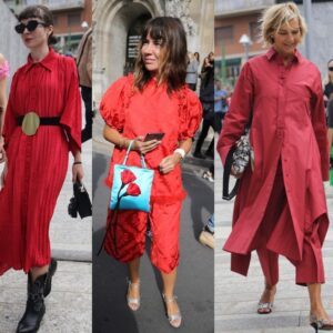 【画像】赤色、実は超使えます！…着るだけで即垢抜けが叶うレッドファッションのお手本5選