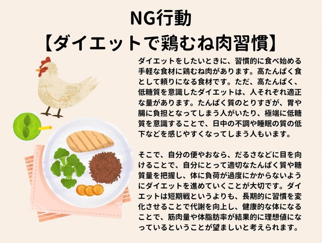 おなら におい 臭い ダイエット たんぱく質 不調 対策 食事 漢方 NG習慣 食生活 食習慣 見直し