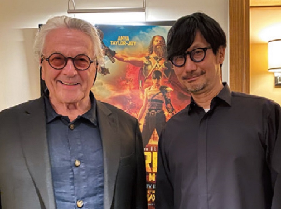 小島秀夫監督とジョージ・ミラー監督サイン入りA4写真 小島秀夫監督とジョージ・ミラー監督サイン入りA4写真 - メルカリ