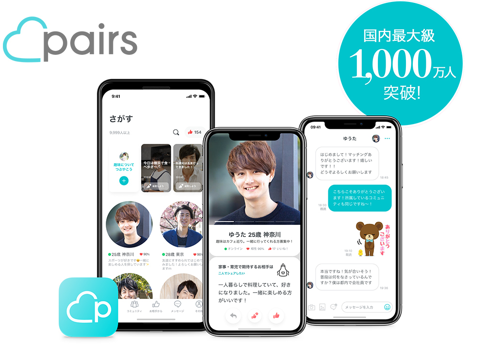 国内最大級 1,000万人突破!