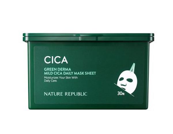 ネイチャーリパブリック　韓国コスメ　スキンケア　化粧水　美容液　シートマスク　CICA