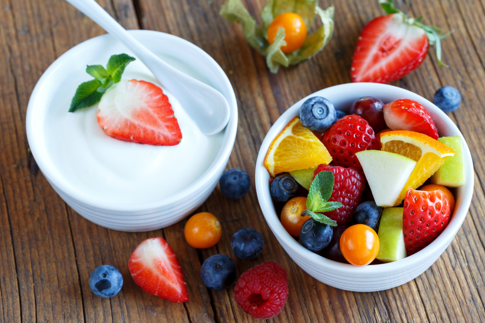 Fruit,Salad,With,Yoghurt