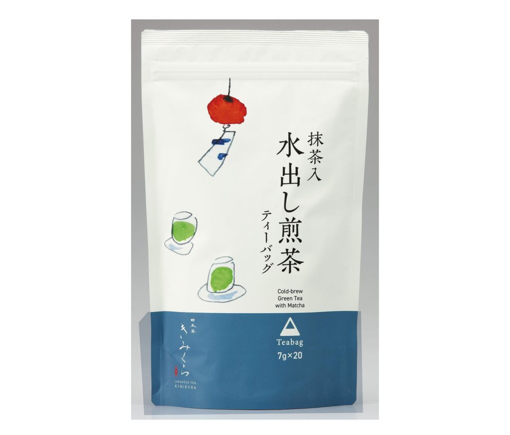 日本茶きみくら「抹茶入水出し煎茶ティーバッグ」20袋