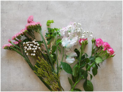 お花屋さんで買った生花をドライフラワーにしよう！