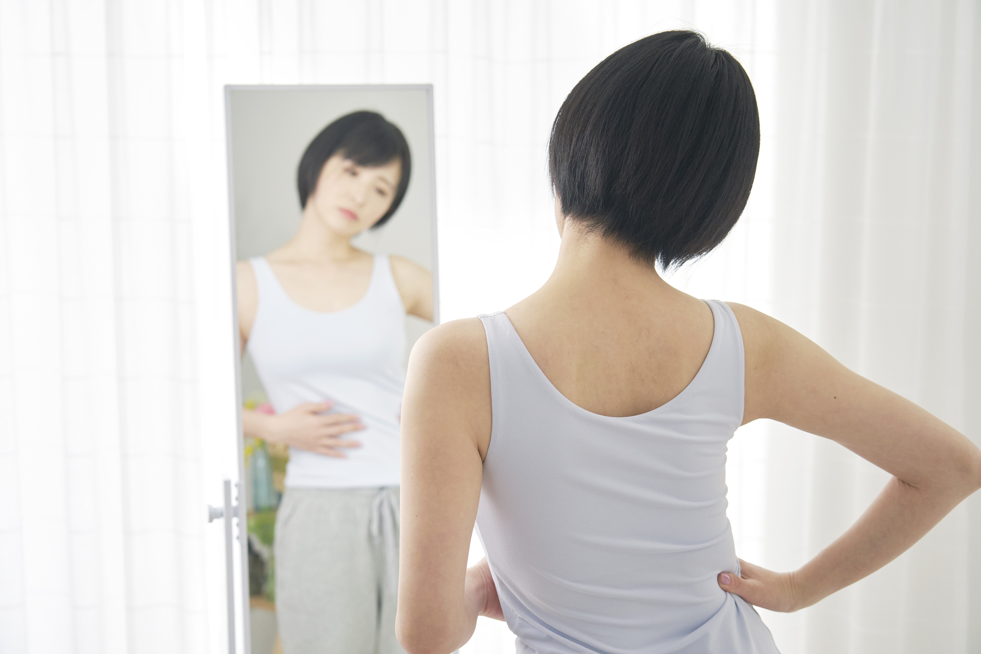 実際の体重より太って見えてるかも…？ “痩せ見え”に繋がる「簡単習慣」 文／上村由夏 Body anan Beauty+