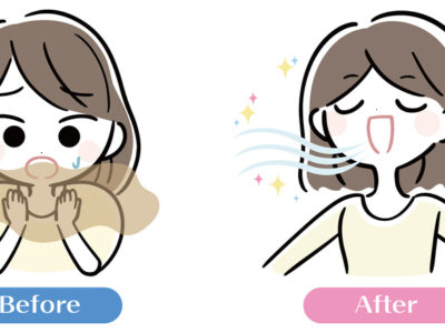 口臭 におい くさい 汗 防ぐ 予防 方法 対策 対処法