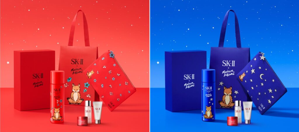 メゾン キツネ』と初コラボ！【SK-II】クリスマスコフレ2023はパケ買い 