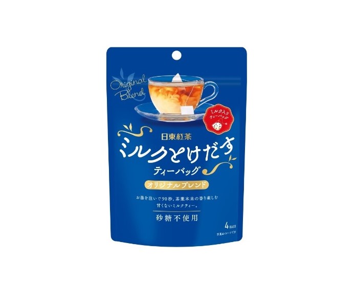 日東紅茶「ミルクとけだすティーバッグ オリジナルブレンド4袋入り」