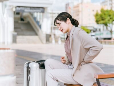 旅行中の月経による体調不良